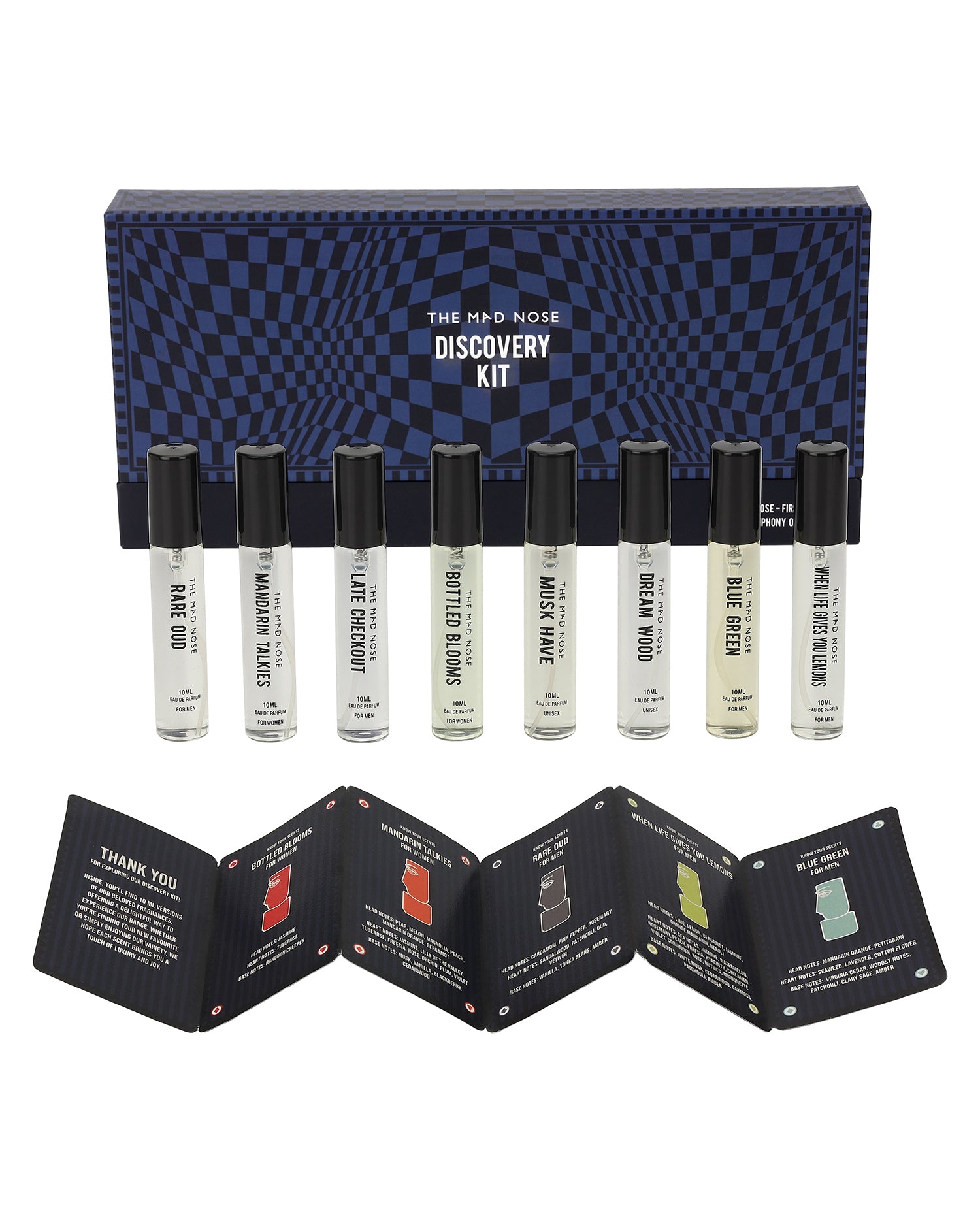 Discovery Set: 8 x 10ml | The Mad Nose