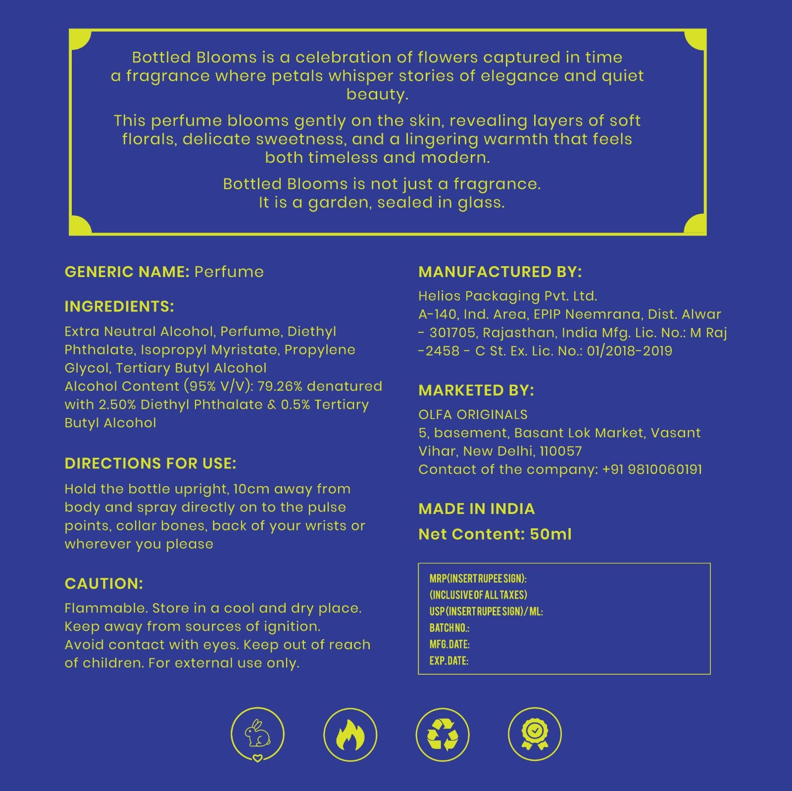 Bottled Blooms | 50 ml EDP