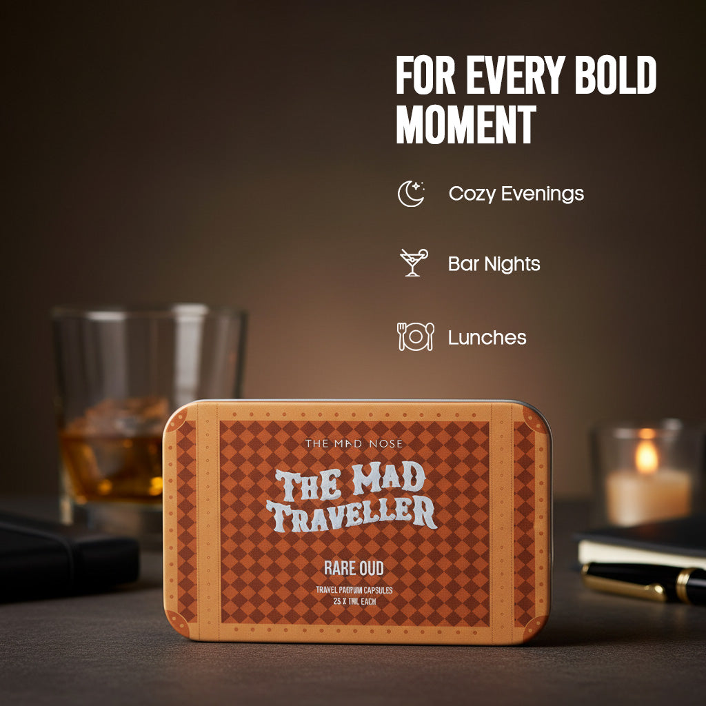 Rare Oud | Travel Essential | 25 Capsules x 1 ml